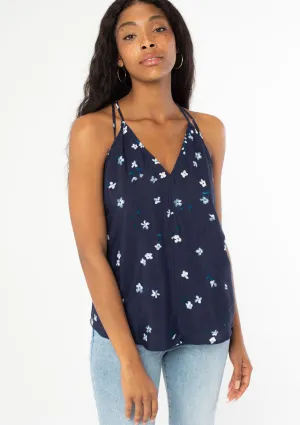 Picking Flowers Double Strap Tank Top