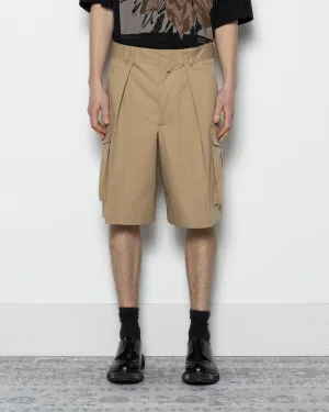 Piers Tris Shorts in Beige