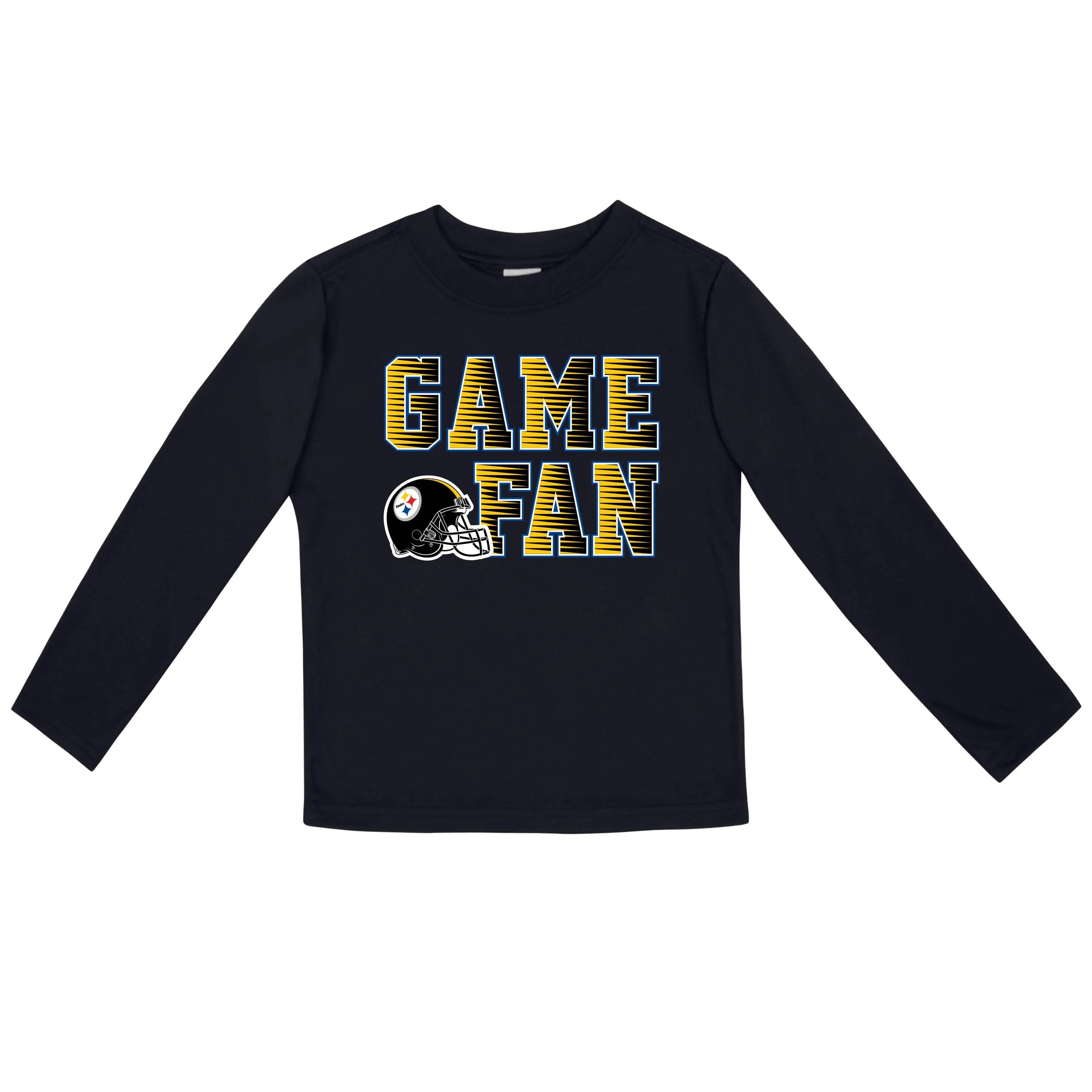 Pittsburgh Steelers Boys Long Sleeve Tee Shirt