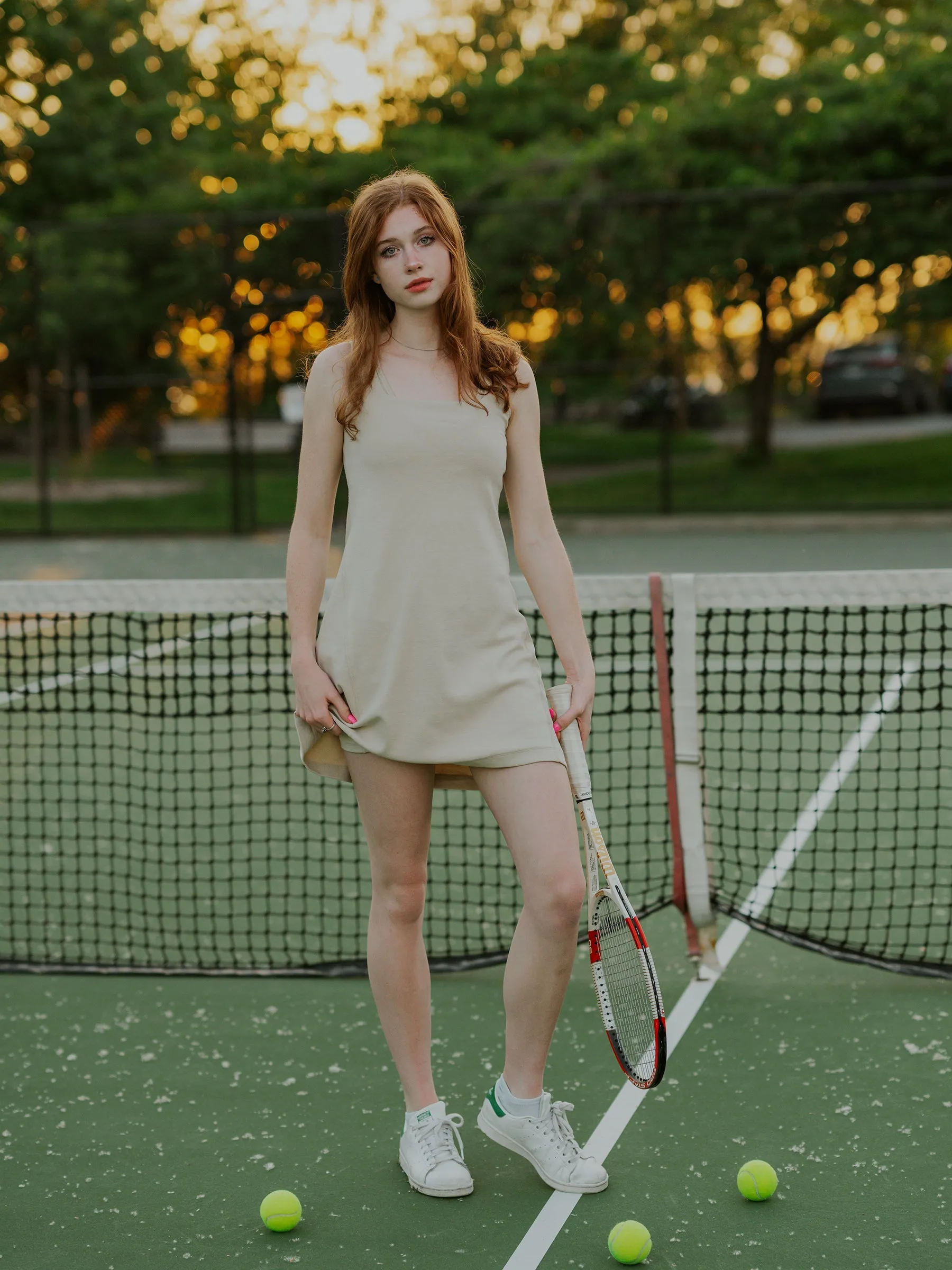 PlantTec™ Reversible Dress | Oat