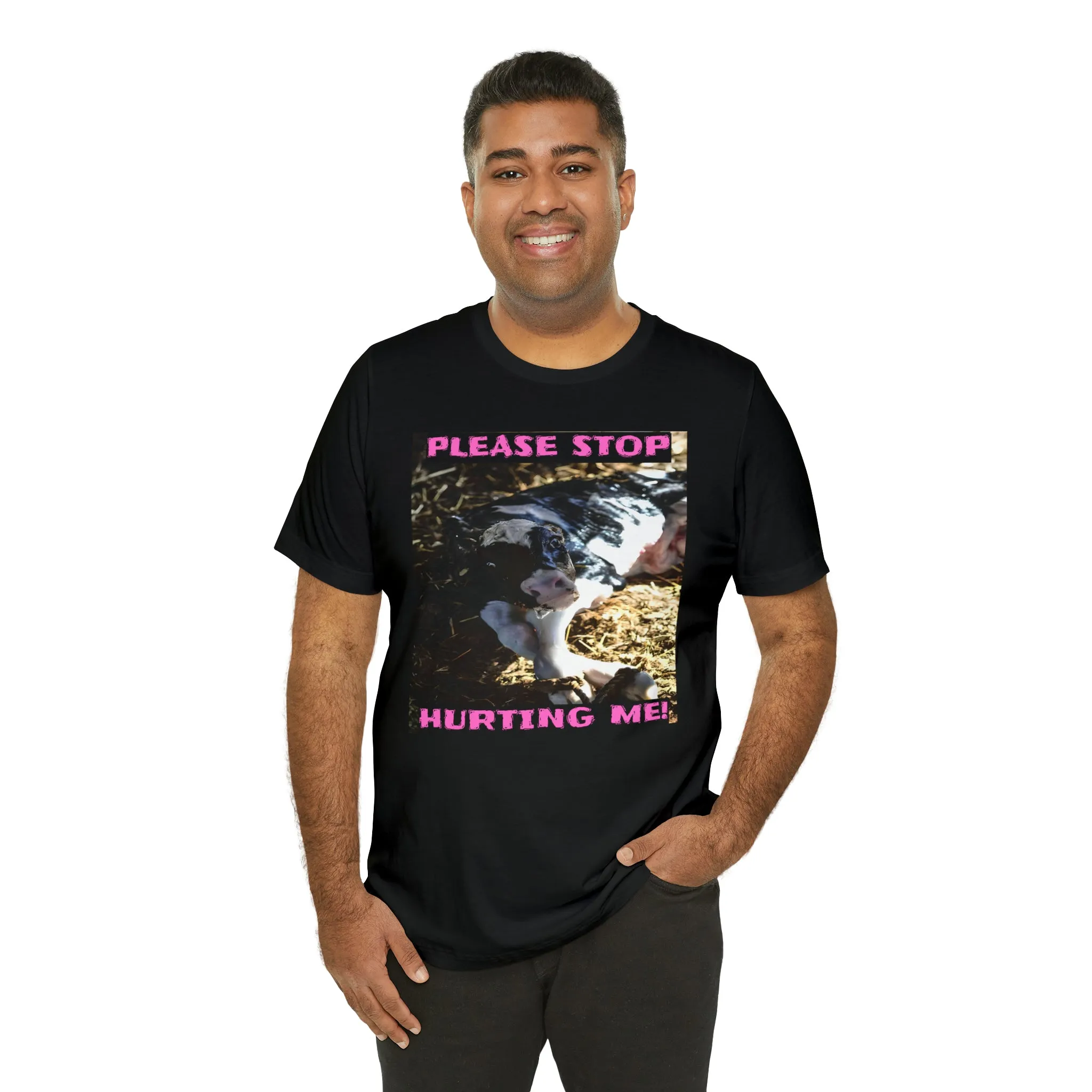 Please Stop Hurting Me! Short Sleeve Tee