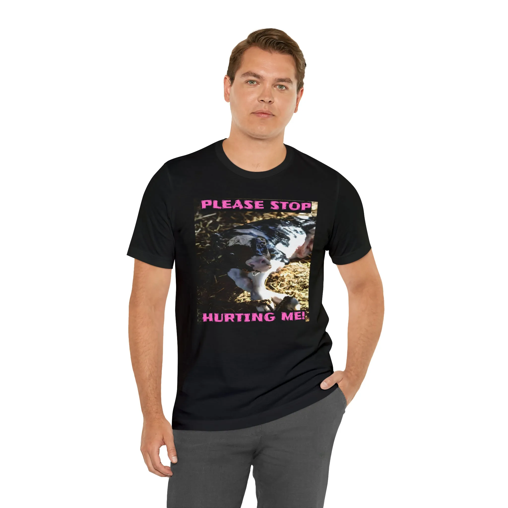 Please Stop Hurting Me! Short Sleeve Tee