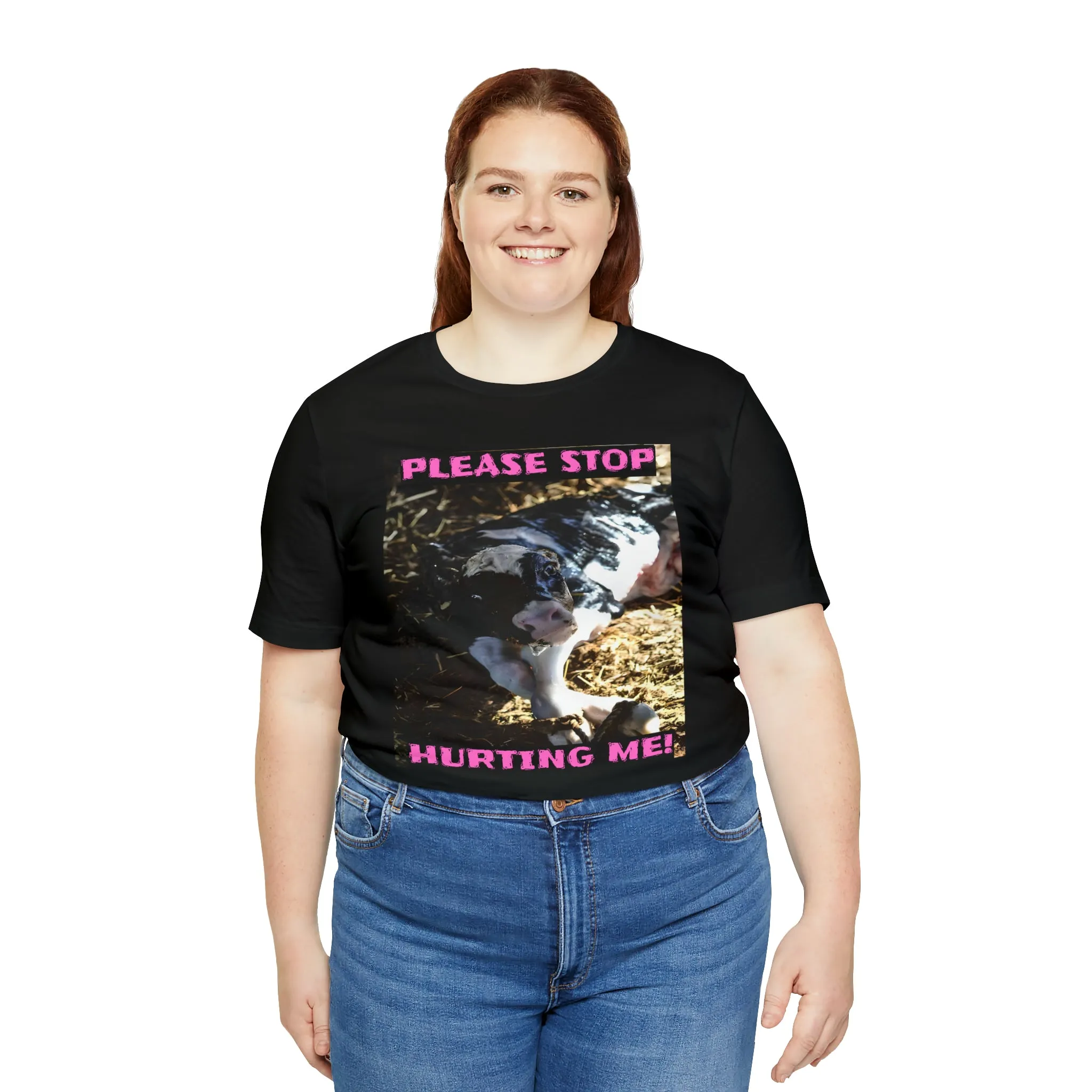 Please Stop Hurting Me! Short Sleeve Tee