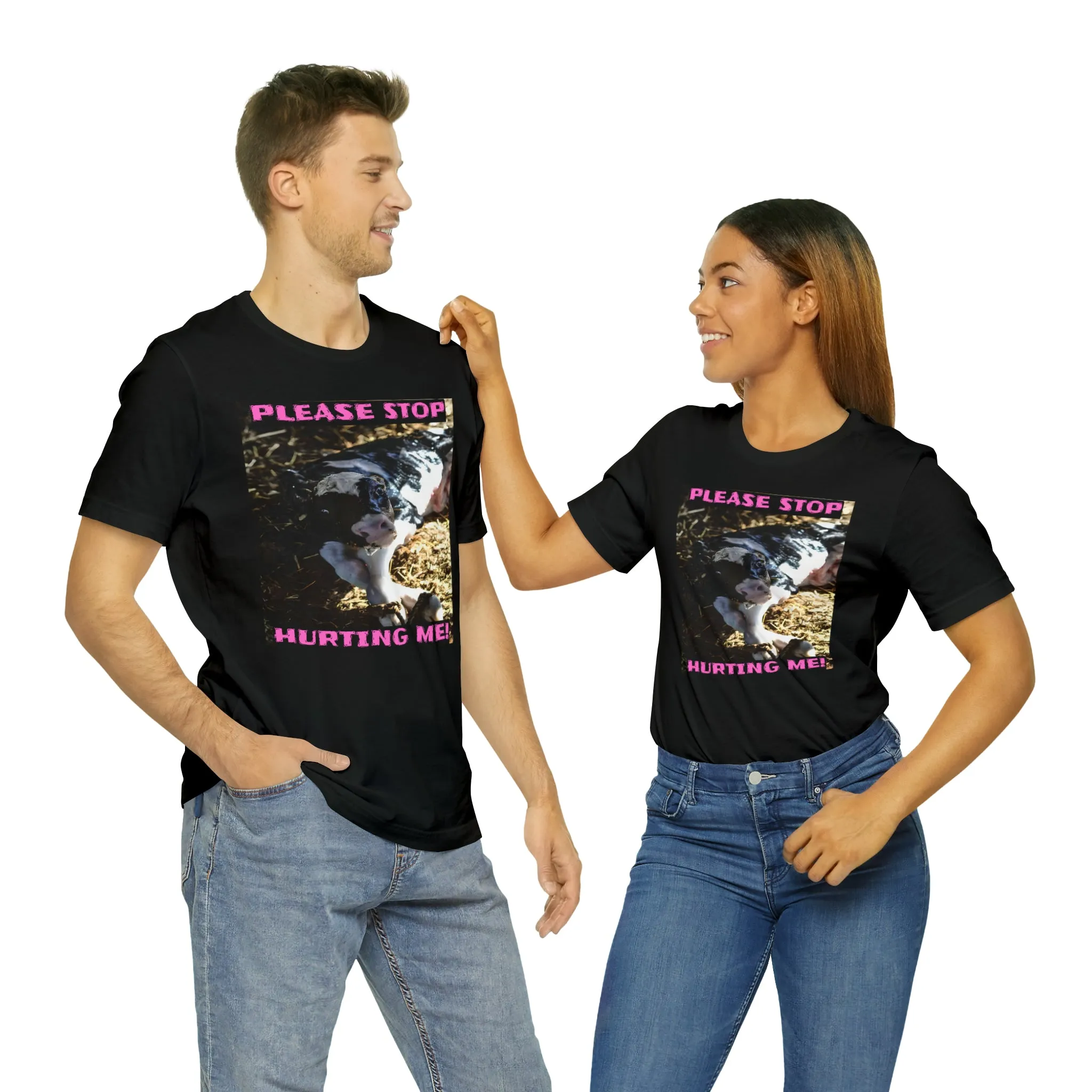 Please Stop Hurting Me! Short Sleeve Tee