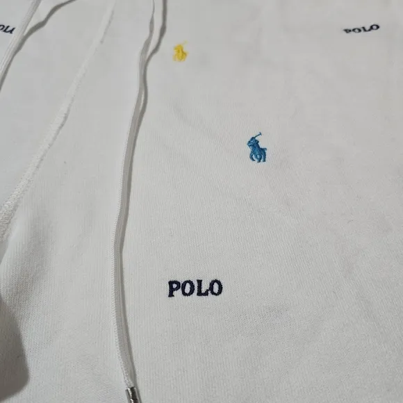 Polo Ralph Lauren Allover Embroidered Pony Shorts Womens XL