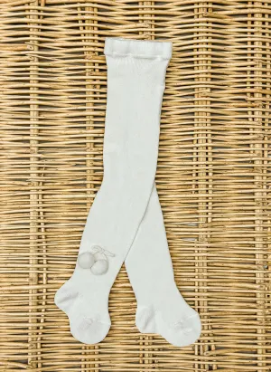 Pom-Pons Warm Cotton Tights