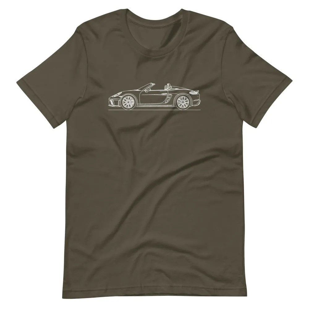 Porsche 718 Spyder Silhouette T-Shirt