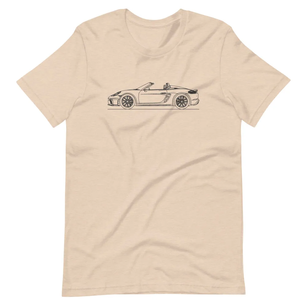 Porsche 718 Spyder Silhouette T-Shirt