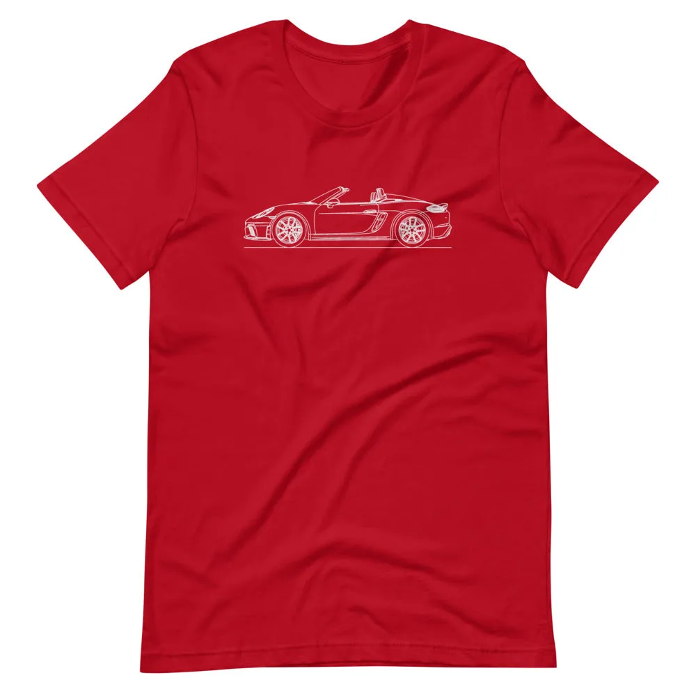 Porsche 718 Spyder Silhouette T-Shirt