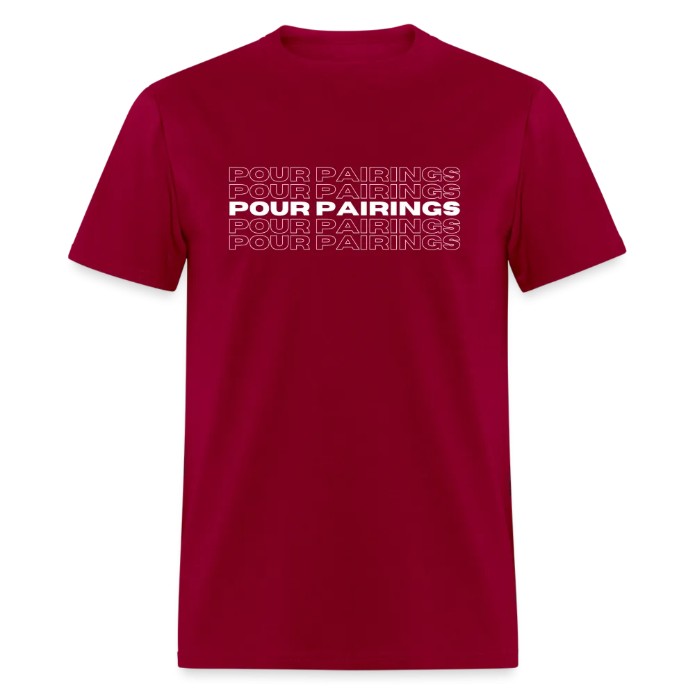 Pour Pairings T-Shirt (White Letters)