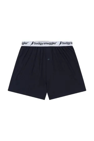 Premium Navy Boxer Pyjama Shorts