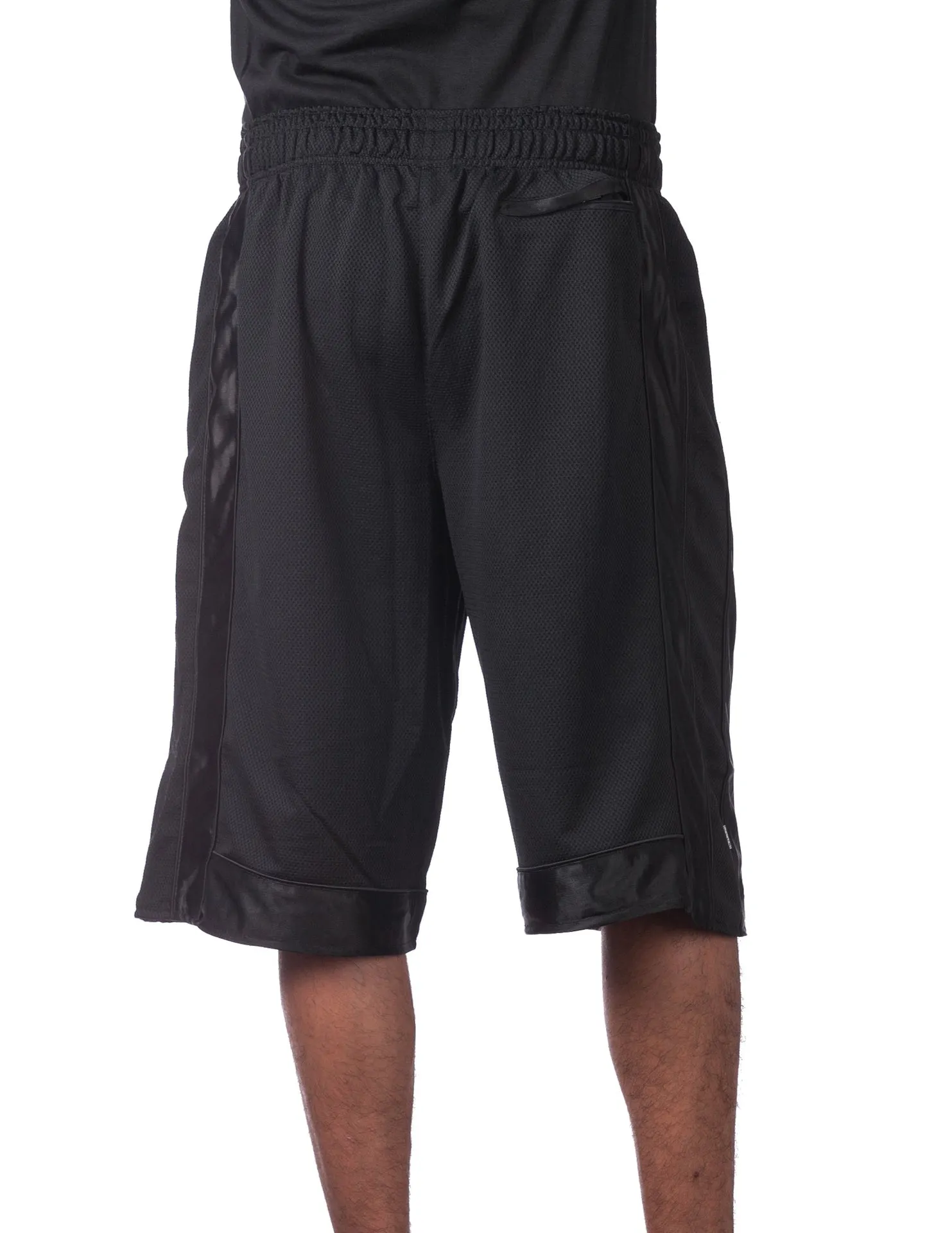 Pro Club Heavyweight Mesh Basketball Shorts - BLACK