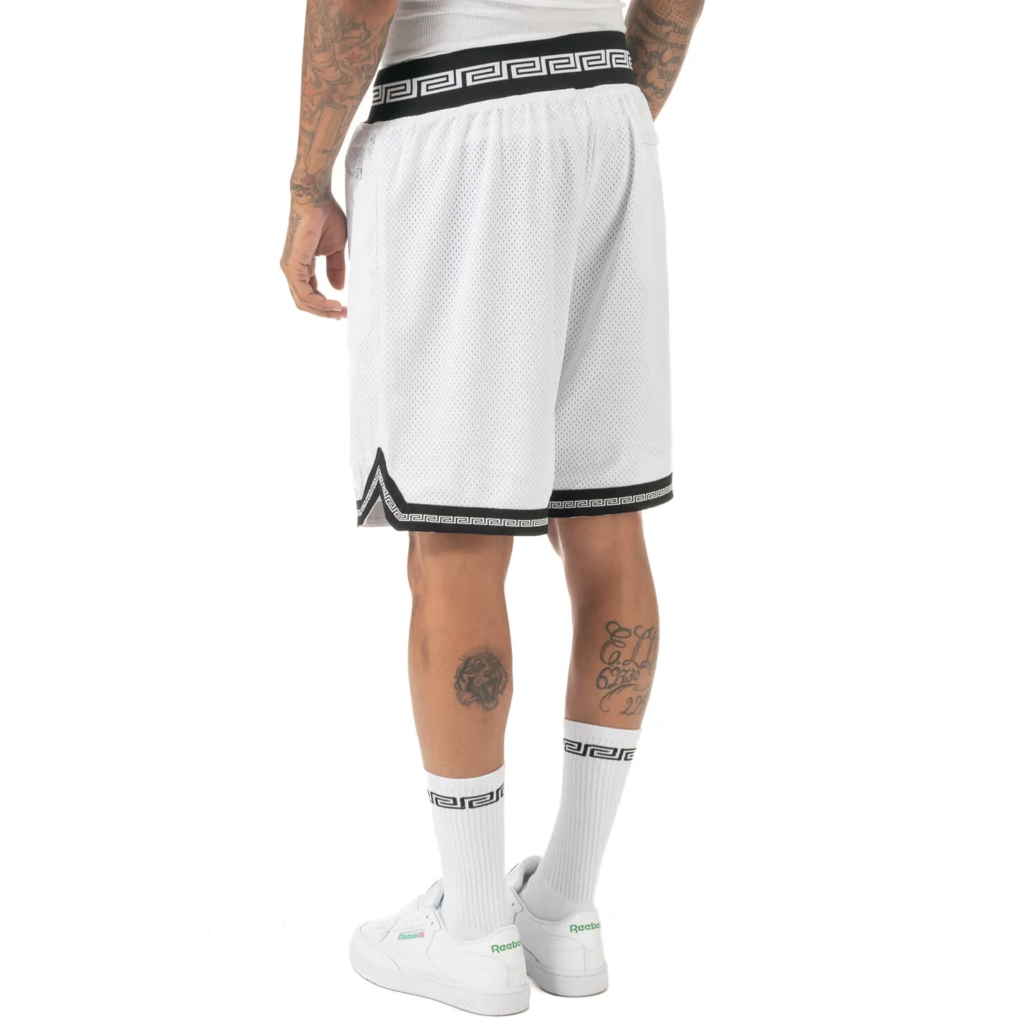 Pro Club Link Basketball Shorts - White