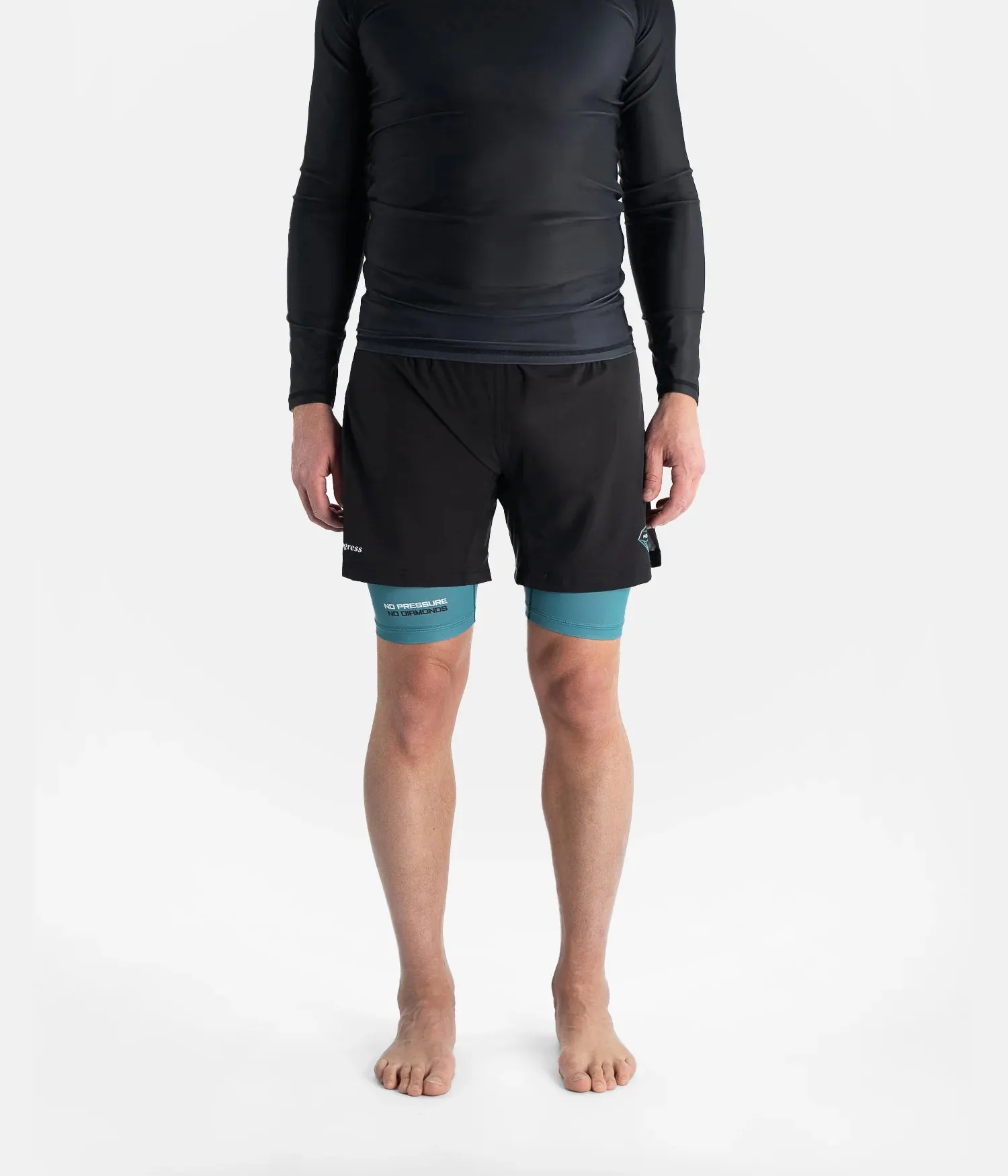 Progress No Pressure No Diamond Hybrid Shorts