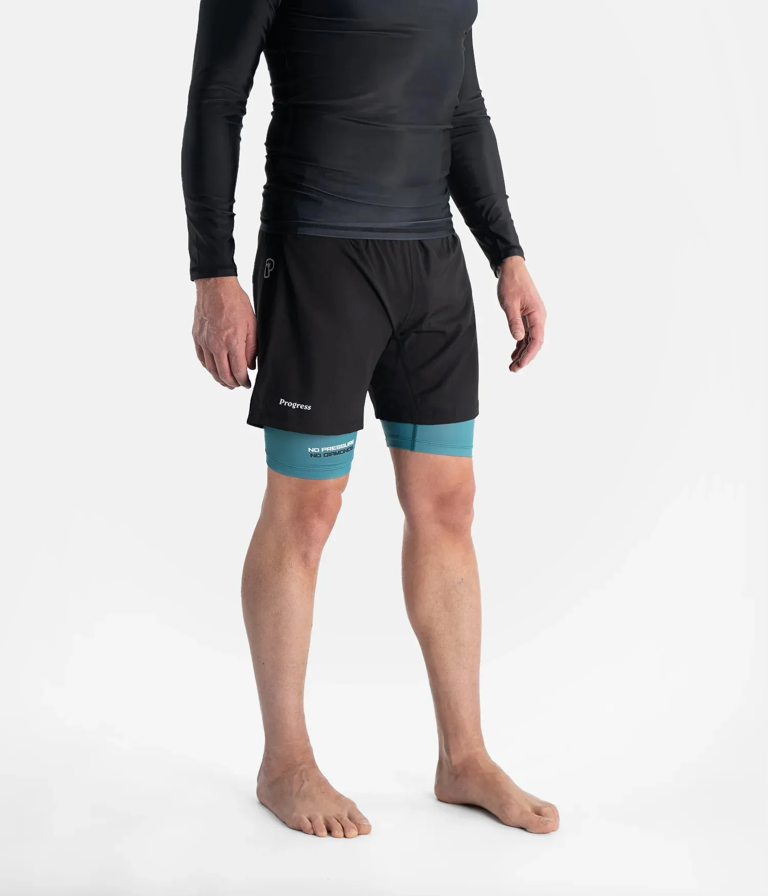 Progress No Pressure No Diamond Hybrid Shorts