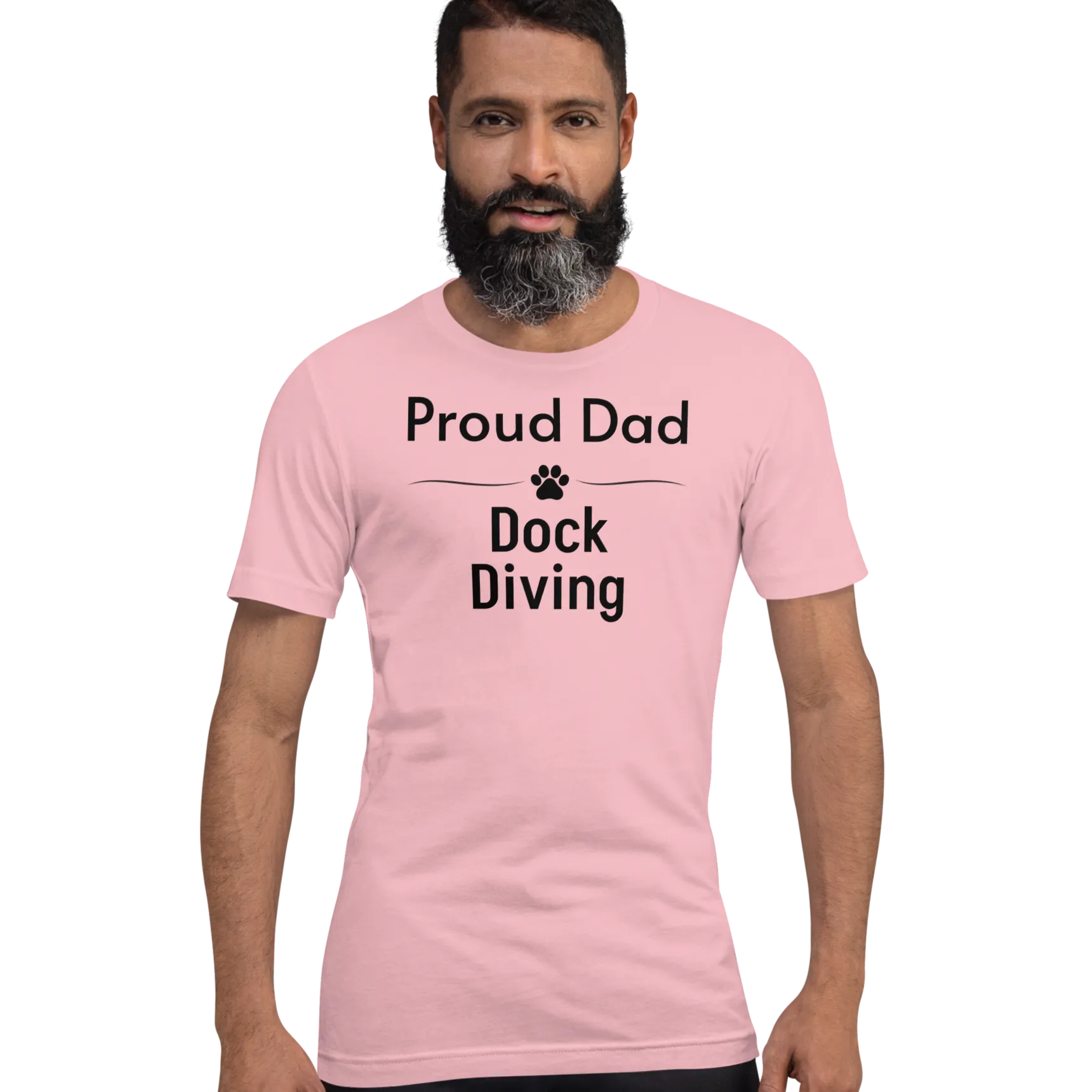 Proud Dock Diving Dad T-Shirts - Light