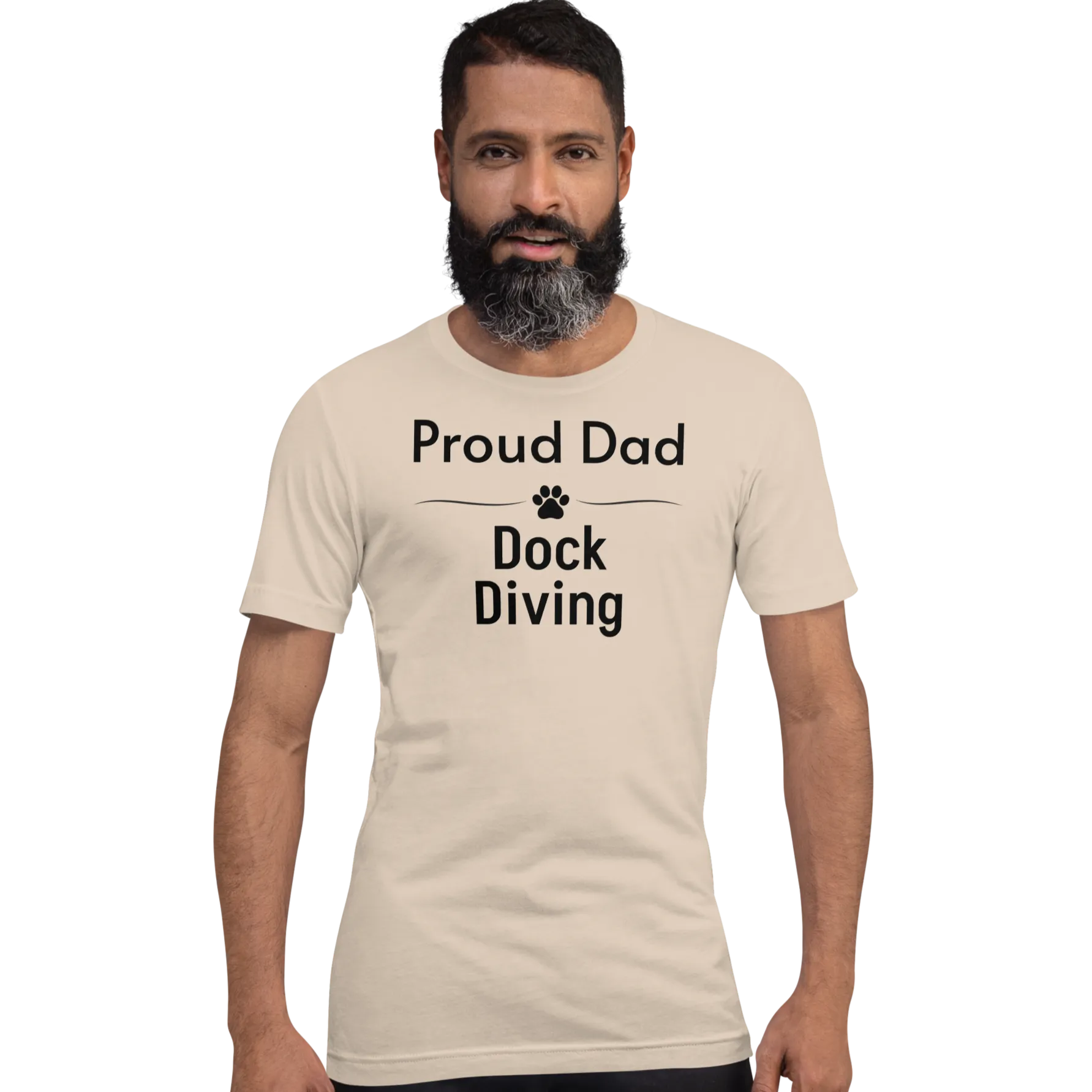 Proud Dock Diving Dad T-Shirts - Light
