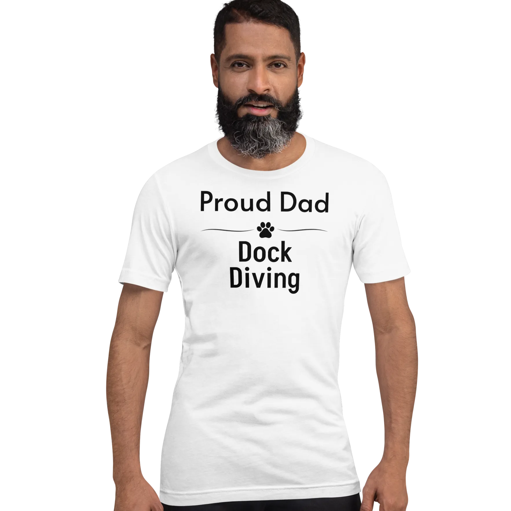 Proud Dock Diving Dad T-Shirts - Light