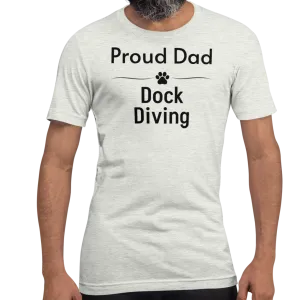 Proud Dock Diving Dad T-Shirts - Light