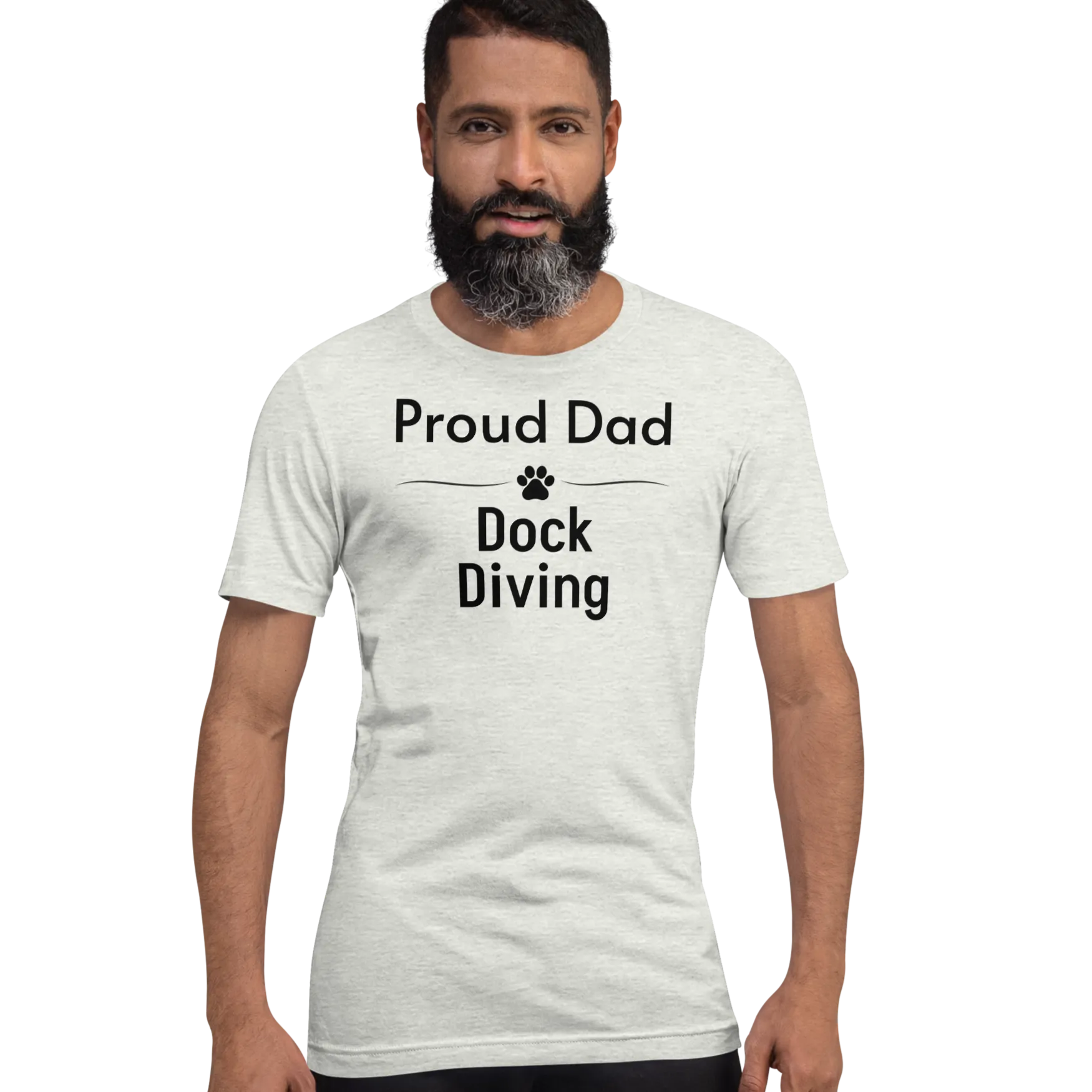 Proud Dock Diving Dad T-Shirts - Light