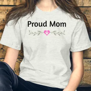 Proud Dog Mom T-Shirt - Light