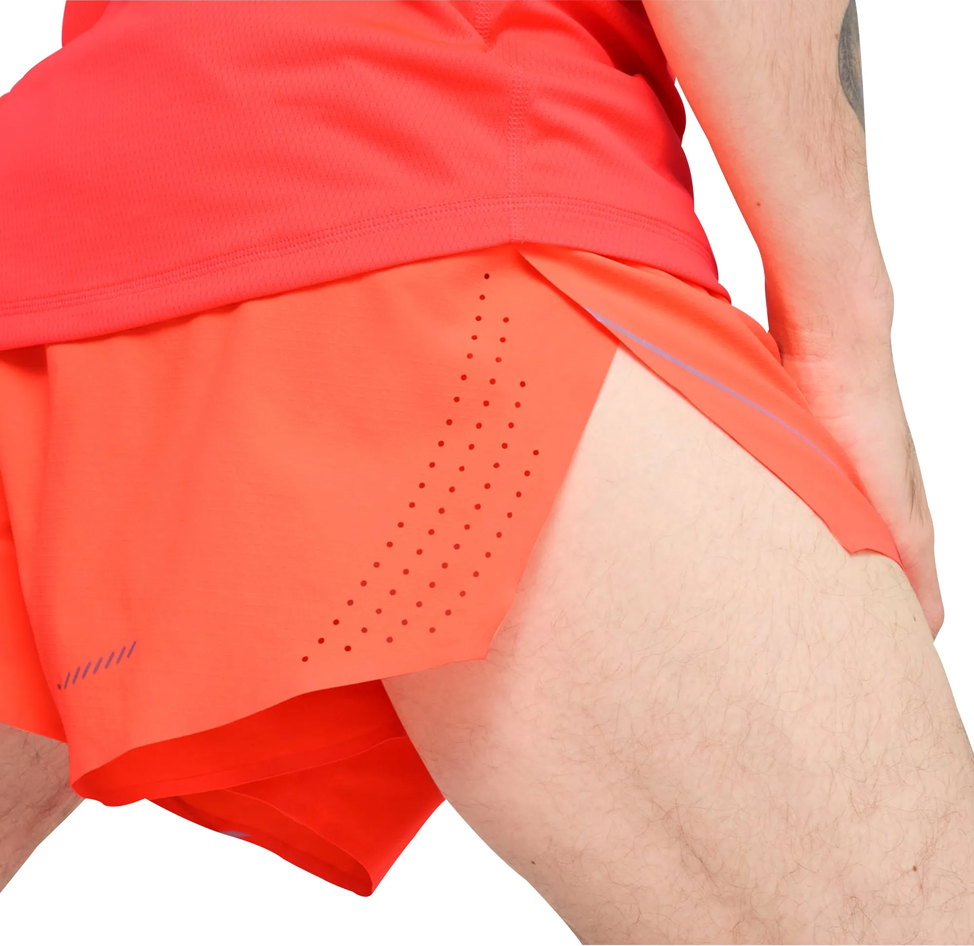 Puma Raceday Ultraweave 3 Inch Split Mens Running Shorts - Red