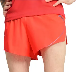 Puma Raceday Ultraweave 3 Inch Split Mens Running Shorts - Red