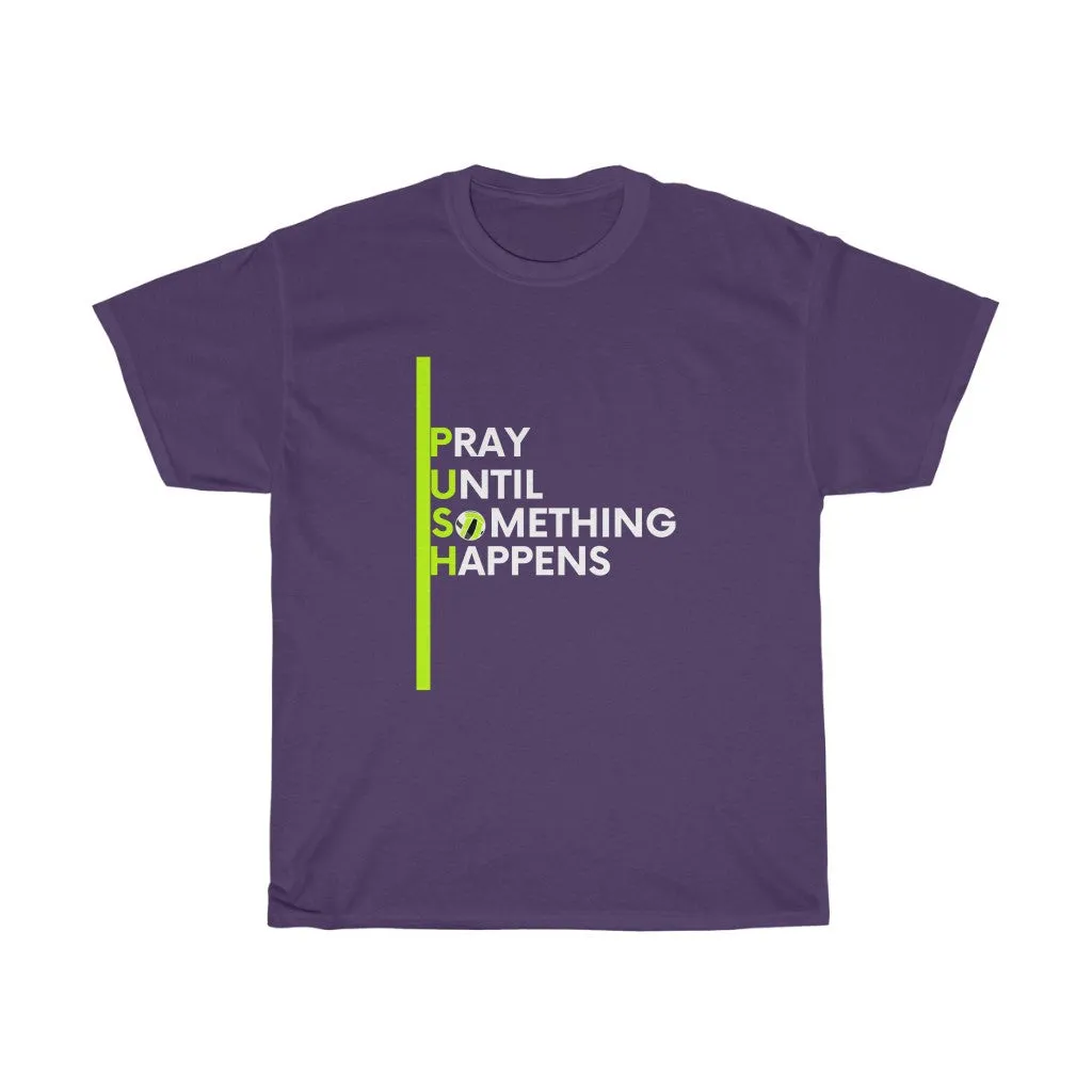 PUSH Cotton Tee (Green)
