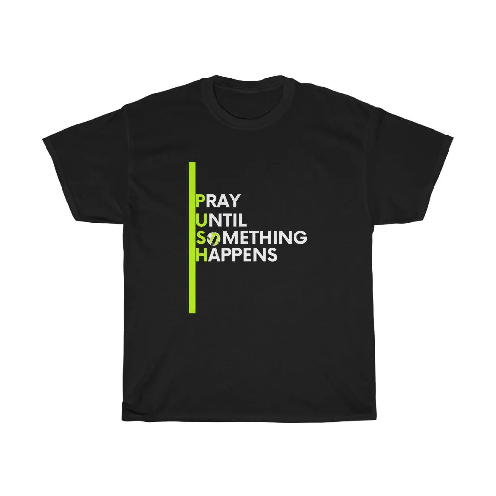 PUSH Cotton Tee (Green)