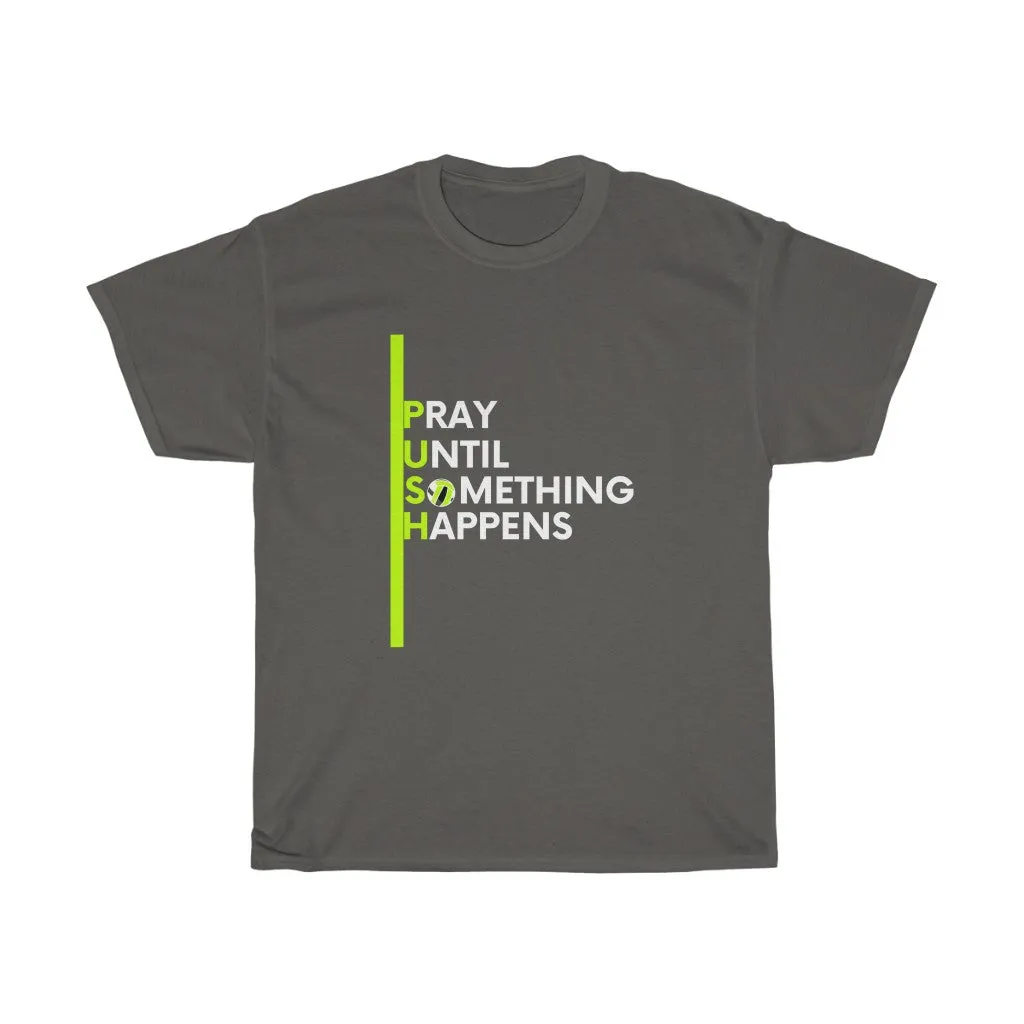 PUSH Cotton Tee (Green)