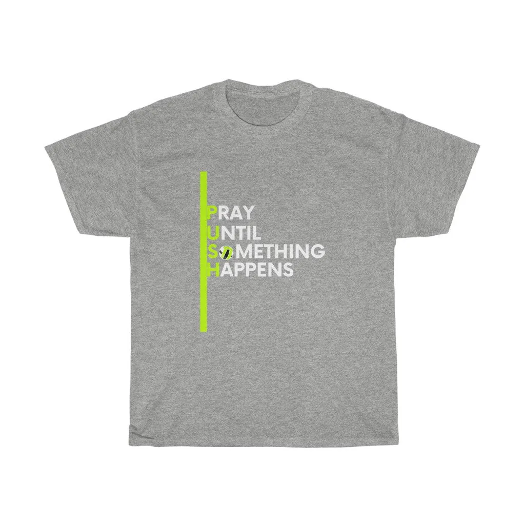 PUSH Cotton Tee (Green)