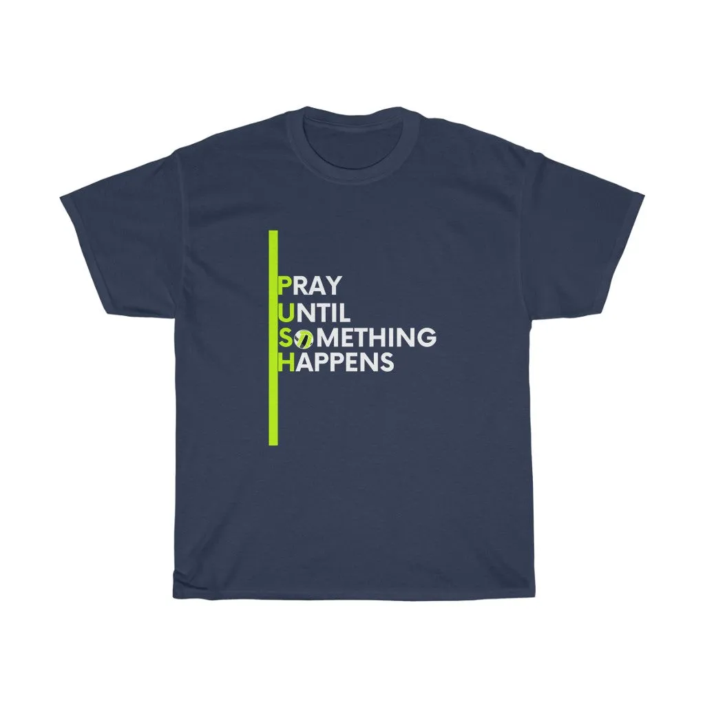 PUSH Cotton Tee (Green)