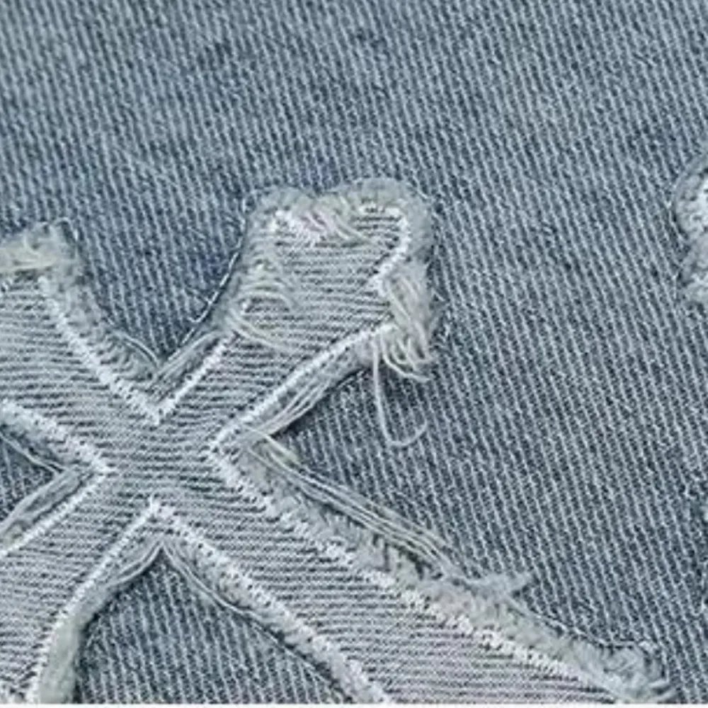 "Vintage Pure Patch Cross" Jeans