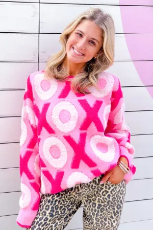 "XOXO" Oversized Sweater