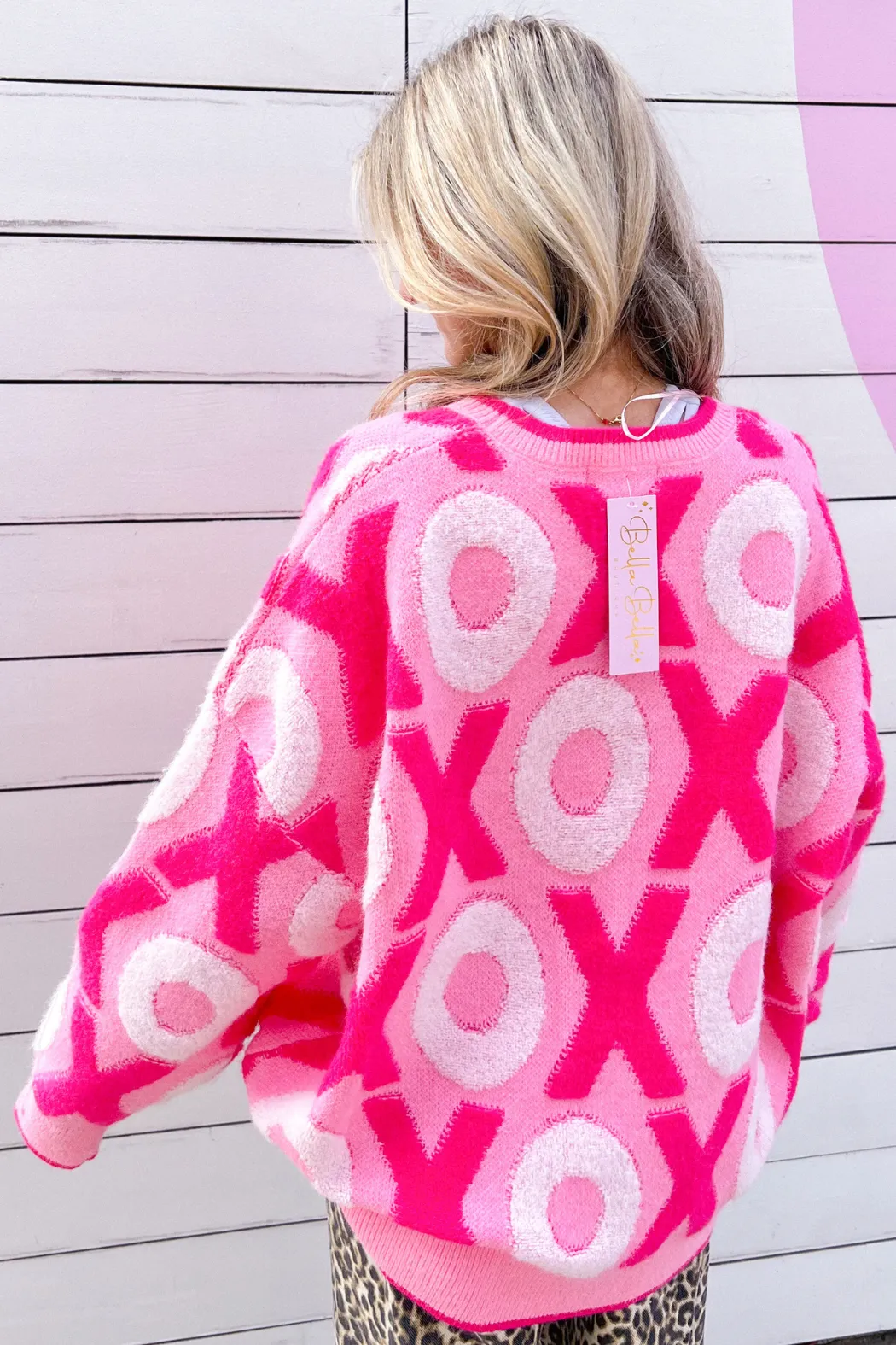 "XOXO" Oversized Sweater