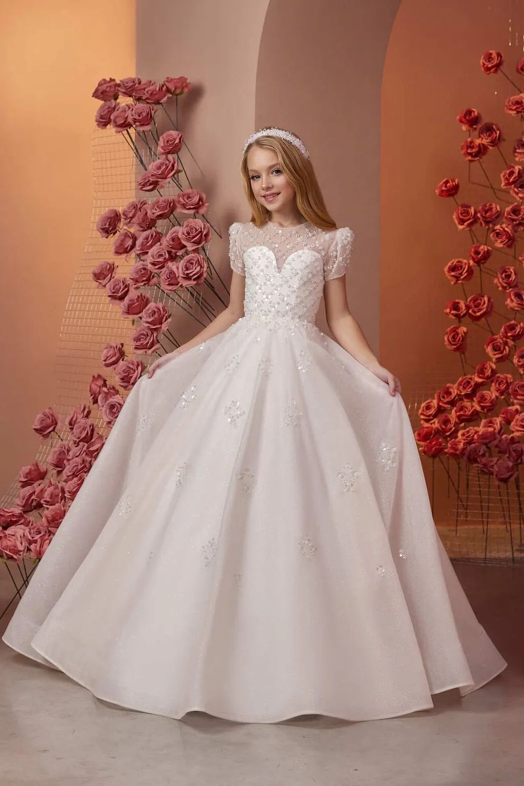 Radiant Heart-Shaped Elegance Dress