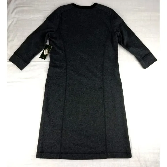 Ralph Lauren Jeans  Co Dress Cotton Sweatshirt Style LRL Black Gray Zippers NWT