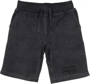 Rapid Dominance Mens Comfy Graphic Draw Strings Shorts Charcoal Gray Black L