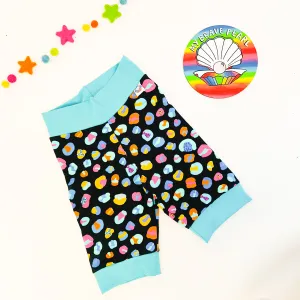 Ready To Ship 7-8Y Night Cheetah Cycling Shorts