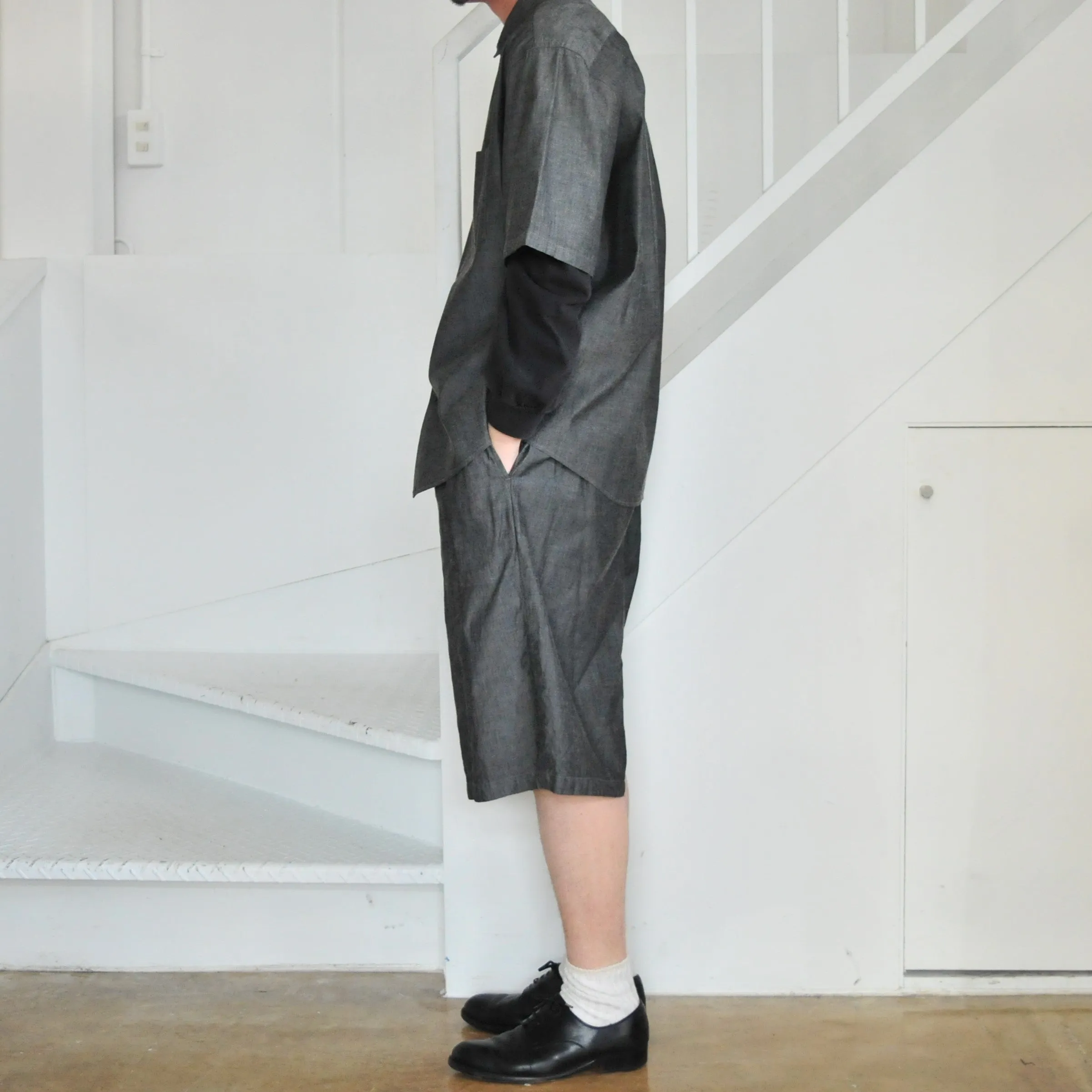 RELAX EASY SHORTS GRAY