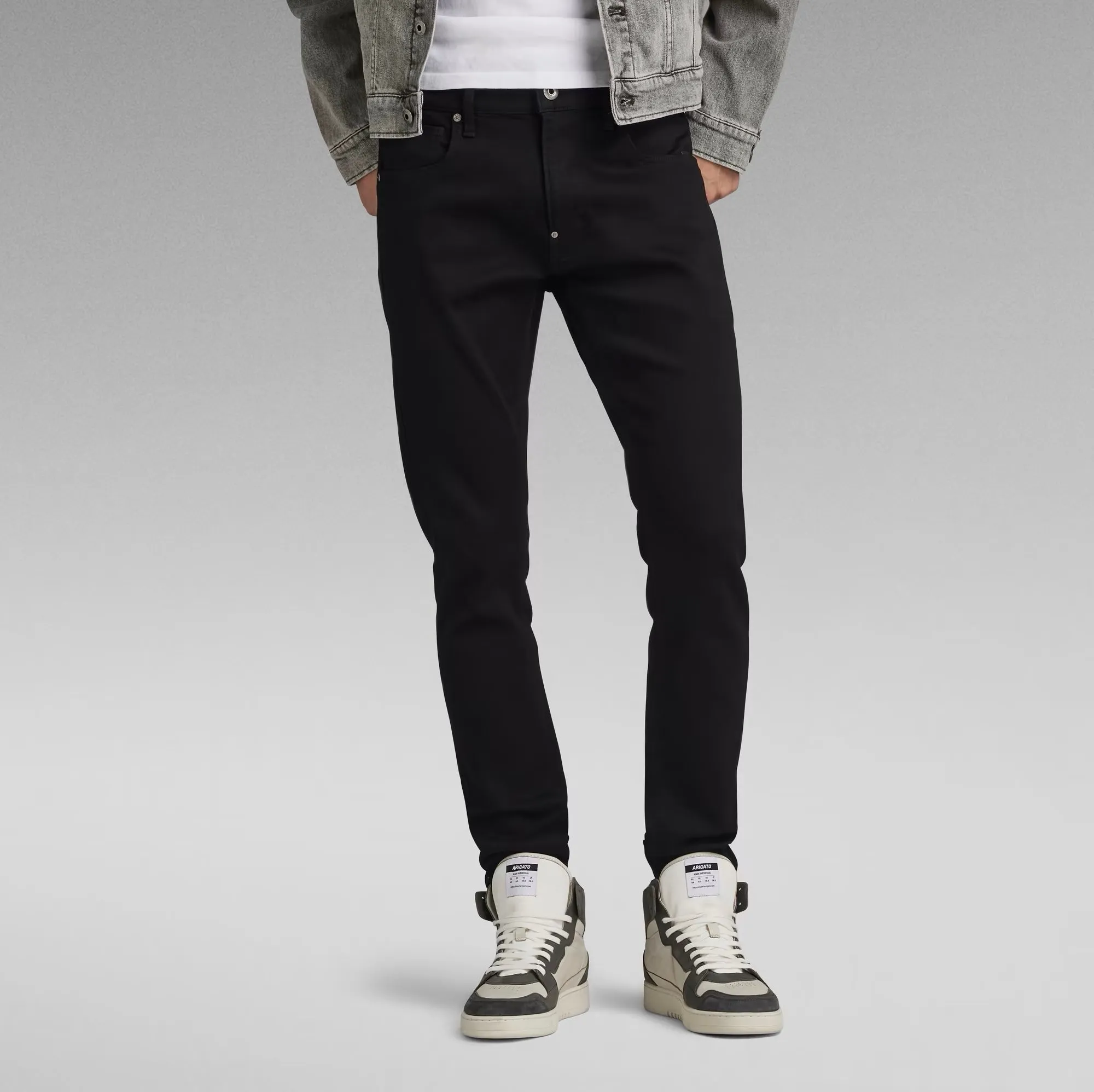 Revend Skinny Jeans Pitch Black