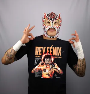 REY FENIX STATS ROL t-shirt