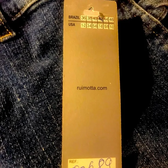 Rui Motta Brazilian Vintage Jeans Size 42