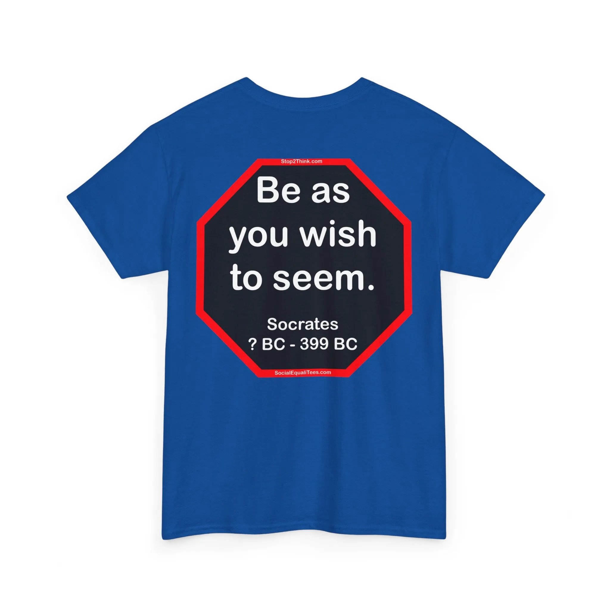 S2T- Be as you wish to seem.  -  Socrates  470 BC - 399 BC - blks2t