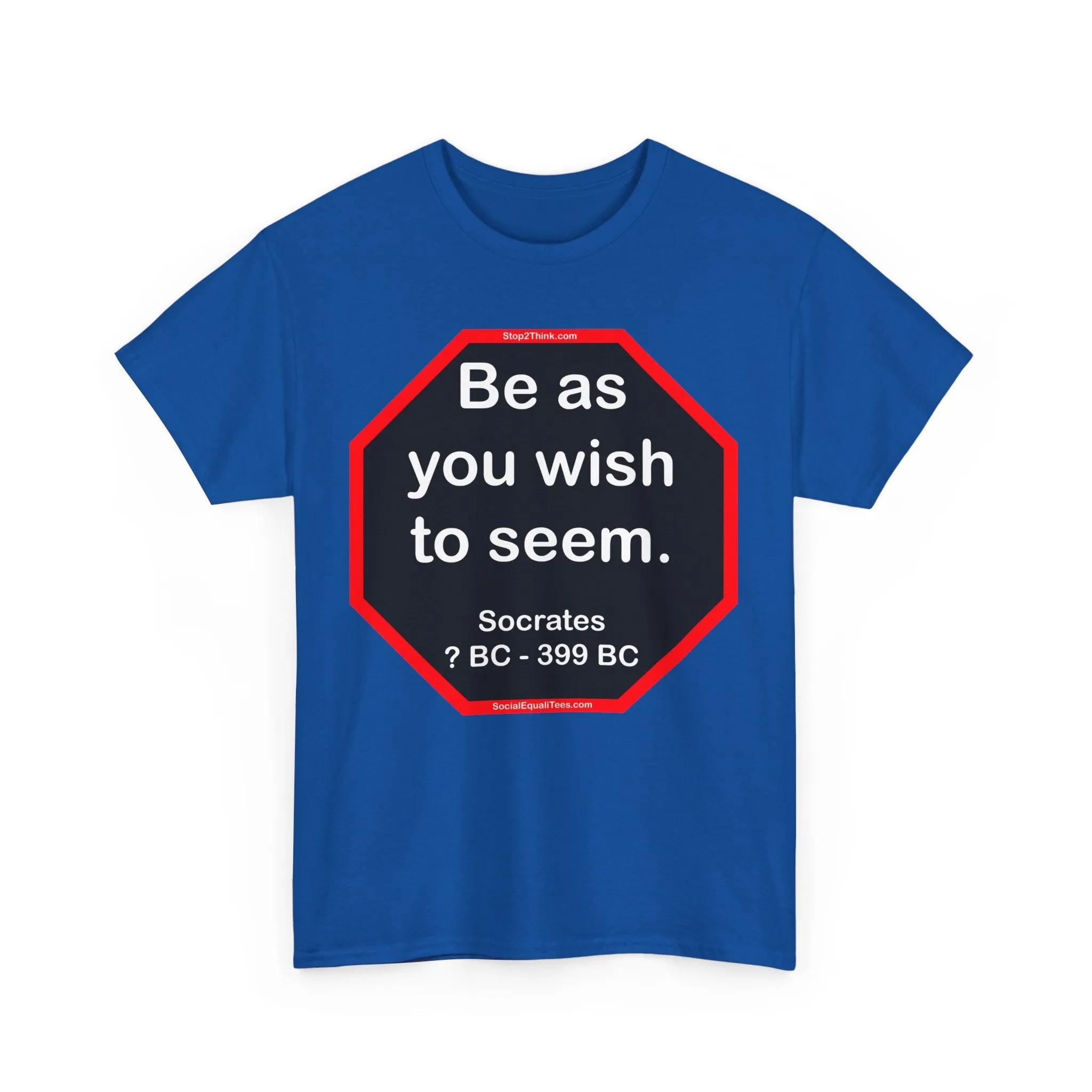 S2T- Be as you wish to seem.  -  Socrates  470 BC - 399 BC - blks2t
