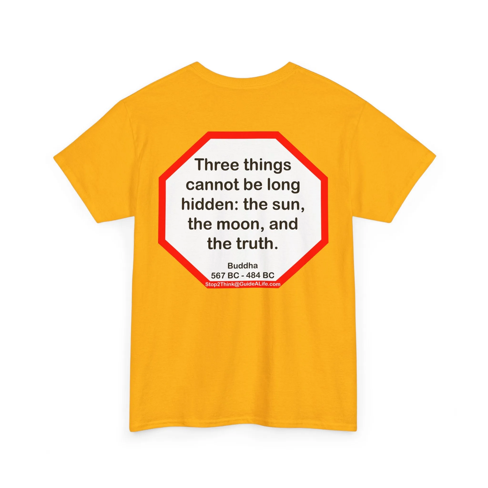 s2t- Three things cannot be long hidden: the sun, the moon, and the truth.  -  Buddha  567 BC - 484 BC