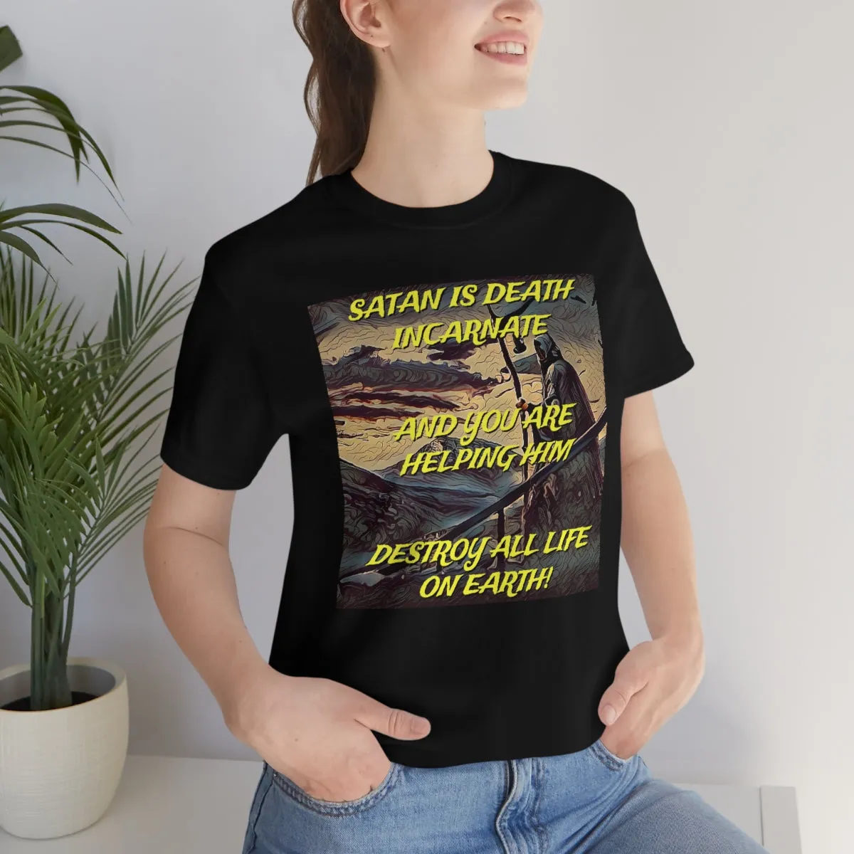 Satan is Death Incarnate Short Sleeve Tee