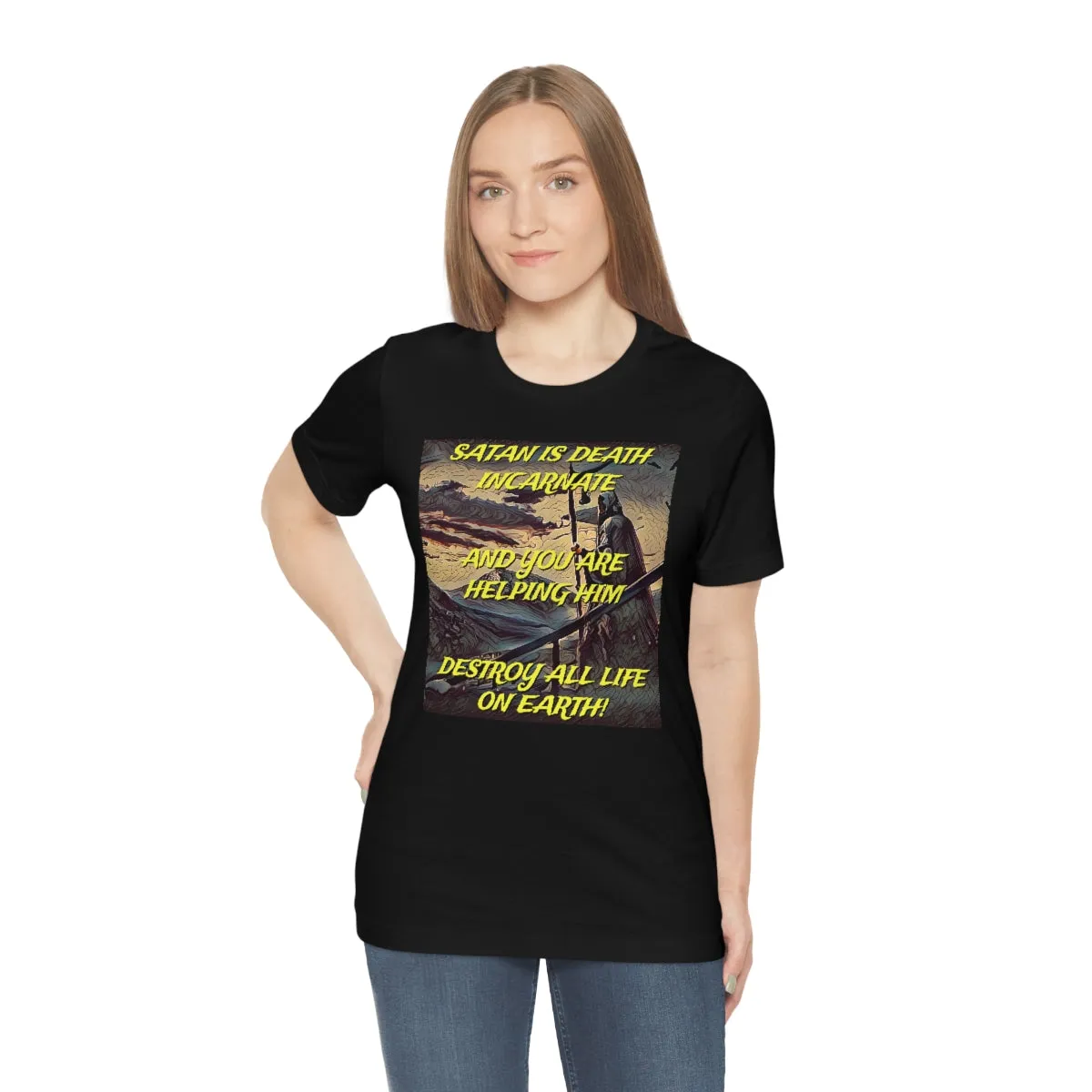 Satan is Death Incarnate Short Sleeve Tee