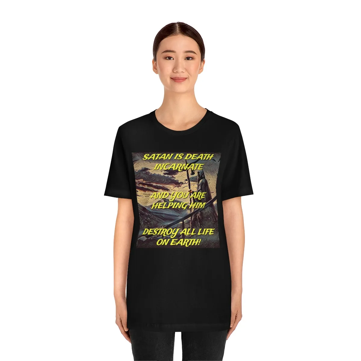 Satan is Death Incarnate Short Sleeve Tee