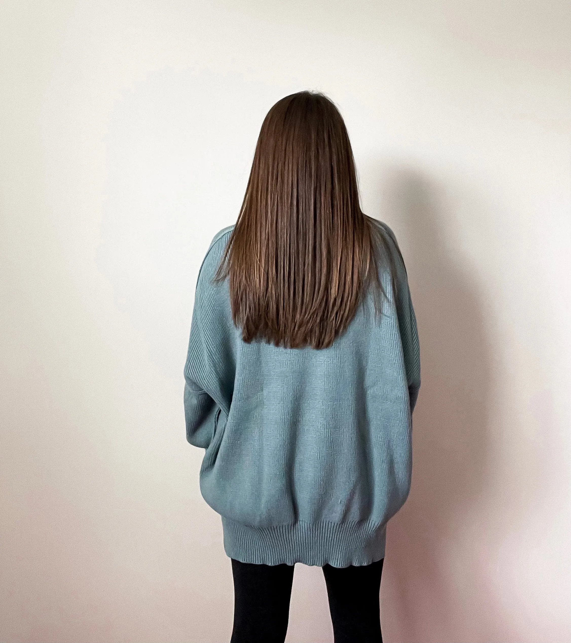 Season Staple Sweater - Teal
